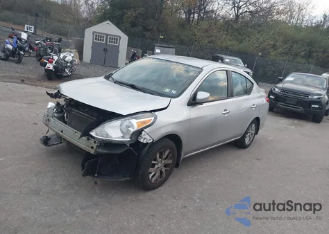 2019 Nissan Versa 1.6 Sv z USA, uszkodzony, nr VIN 3N1CN7AP8KL827966